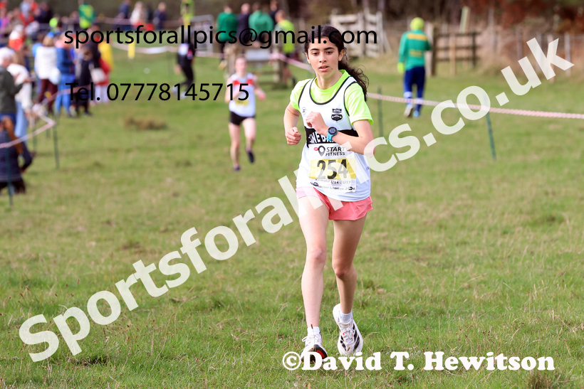 Womens Under-17s 2025 Start Fitness NEHL, Druridge Bay, Northumberland. Photo: David T. Hewitson/Sports for All Pics